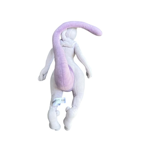 POKEMON DETECTIVE Pikachu Mewtwo Plush Toy Video Game Character 14" *READ Eyes - Picture 7 of 11